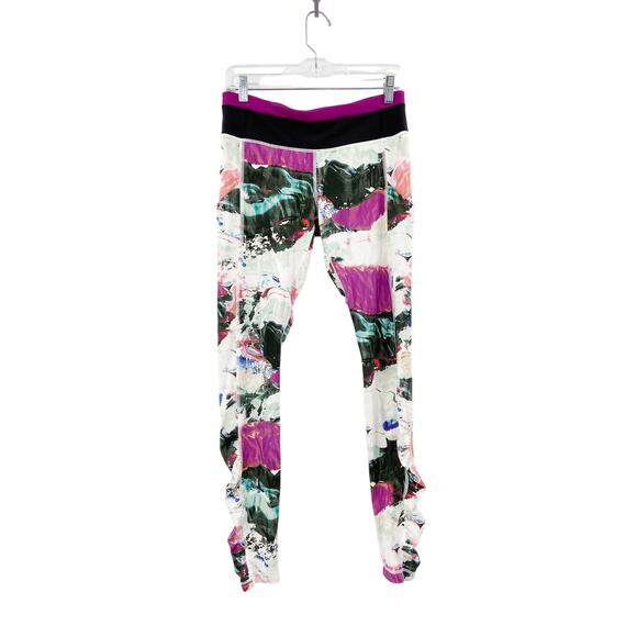 Lululemon Speed Legging Athletic Tight III in Pigment Wave Print Size 8 - Picture 2 of 6